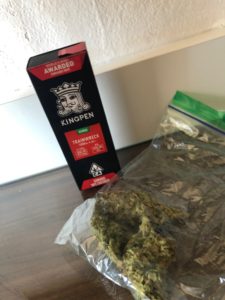 Kingpin Trainwreck Cannabis Vape Cartridge
